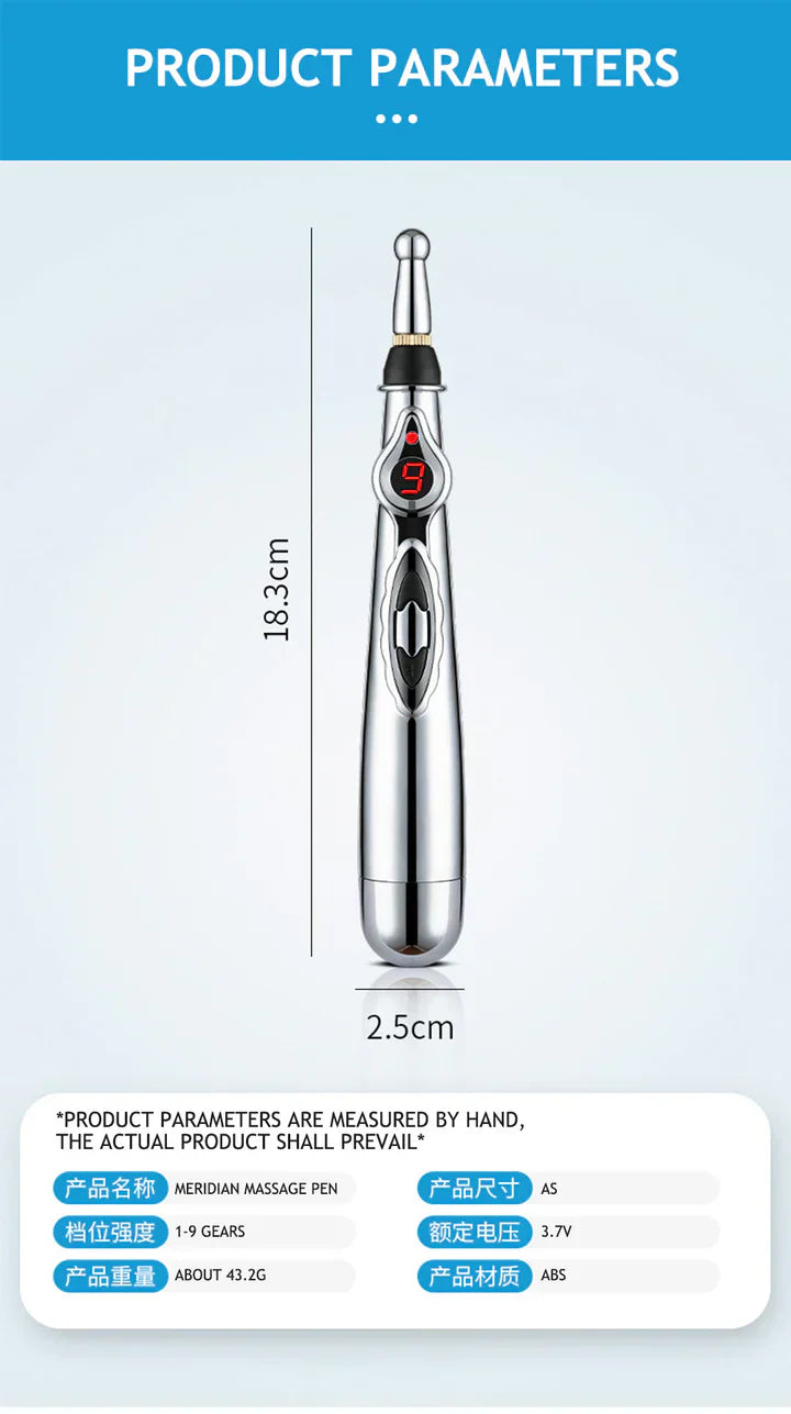 Rechargeable Acupuncture Pen | Meridian Stimulator For Targeted Pain Relief