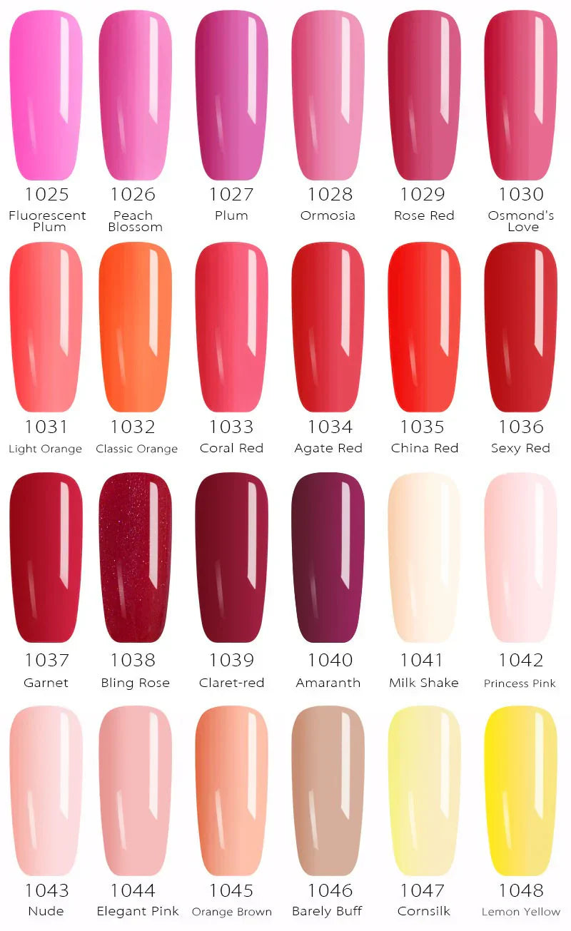 UV & LED Gel Nail Polish – Long-Lasting Soak-Off Formula