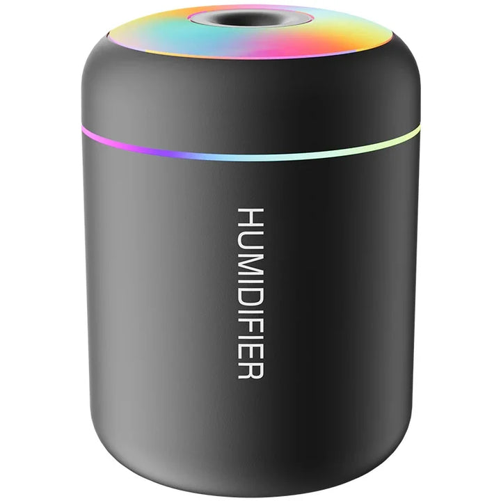 USB-Powered Compact Humidifier with Aromatherapy for Car and Bedroom