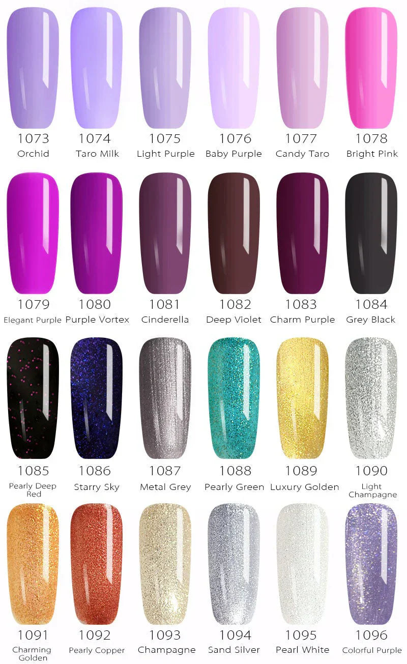 UV & LED Gel Nail Polish – Long-Lasting Soak-Off Formula