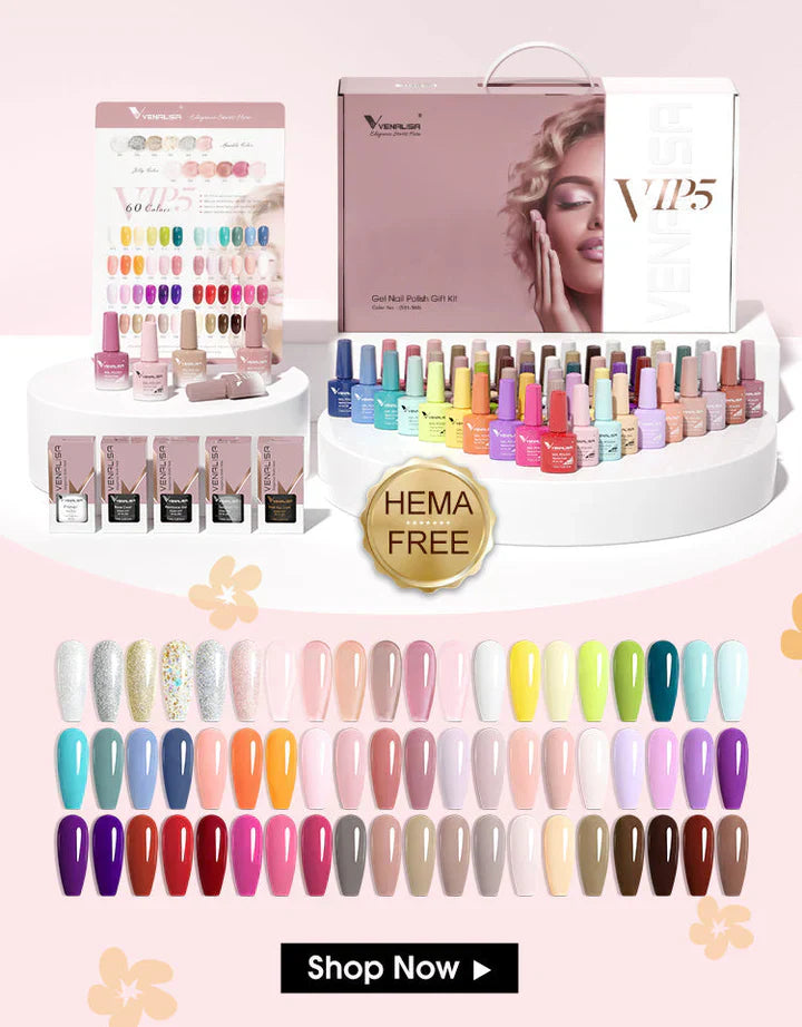UV & LED Gel Nail Polish – Long-Lasting Soak-Off Formula