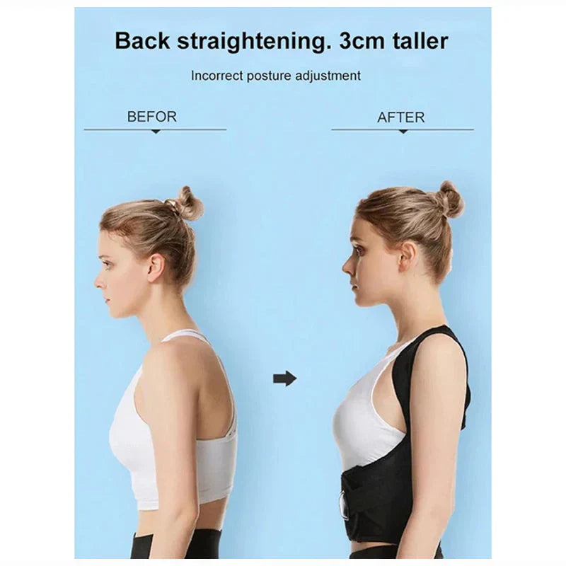 Adjustable Posture Support Brace For Women And Kids