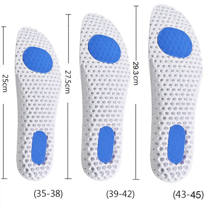 Shock-Absorbing Gel Insoles for Maximum Comfort and Support