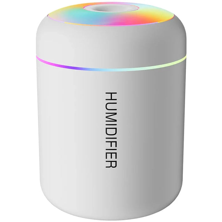 USB-Powered Compact Humidifier with Aromatherapy for Car and Bedroom