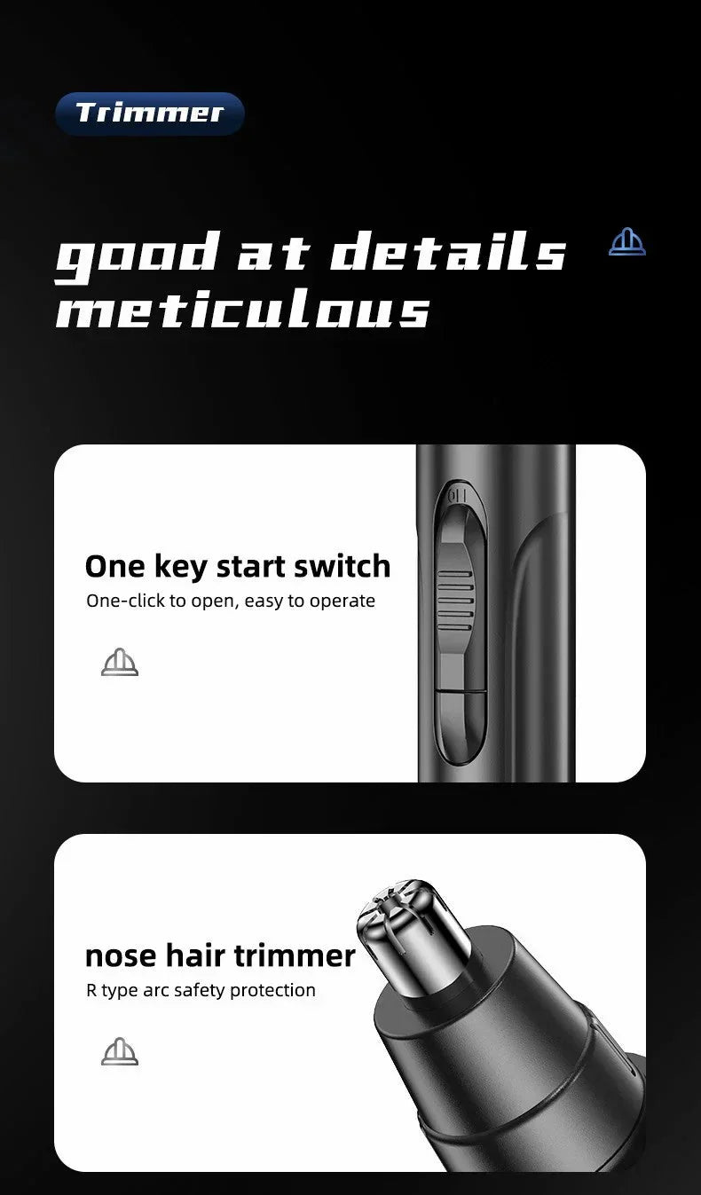 Electric Nose & Ear Hair Trimmer