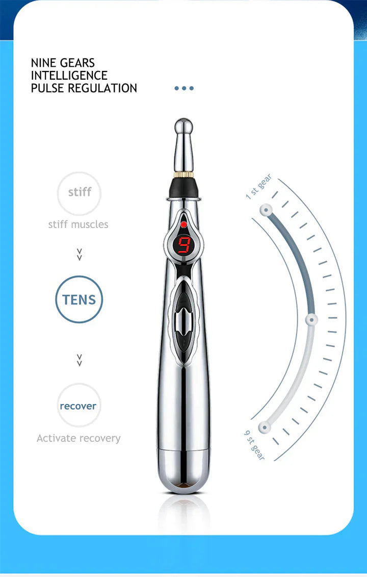 Rechargeable Acupuncture Pen | Meridian Stimulator For Targeted Pain Relief