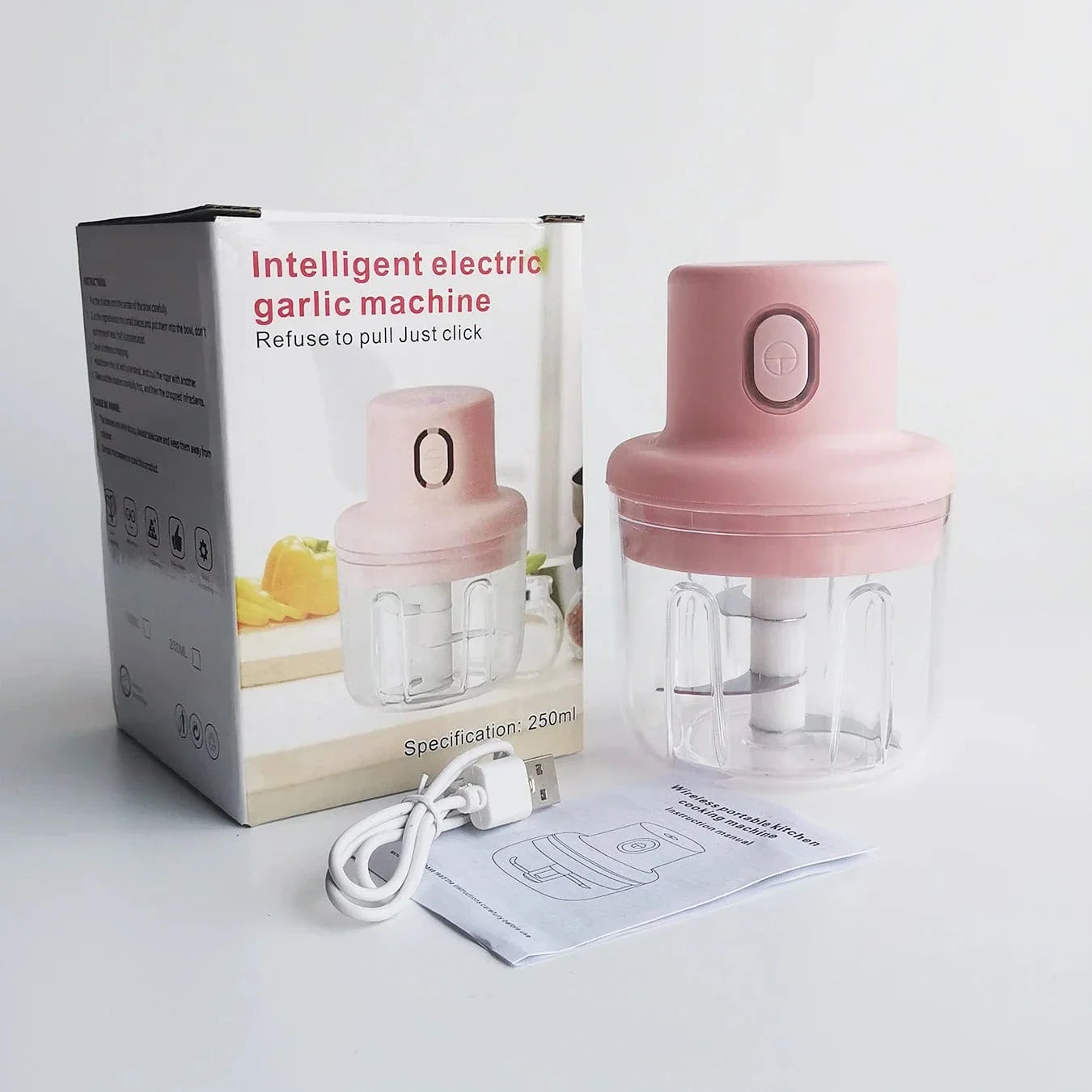 Wireless Mini Chopper – Compact Food Chopper for Spices and Veggies