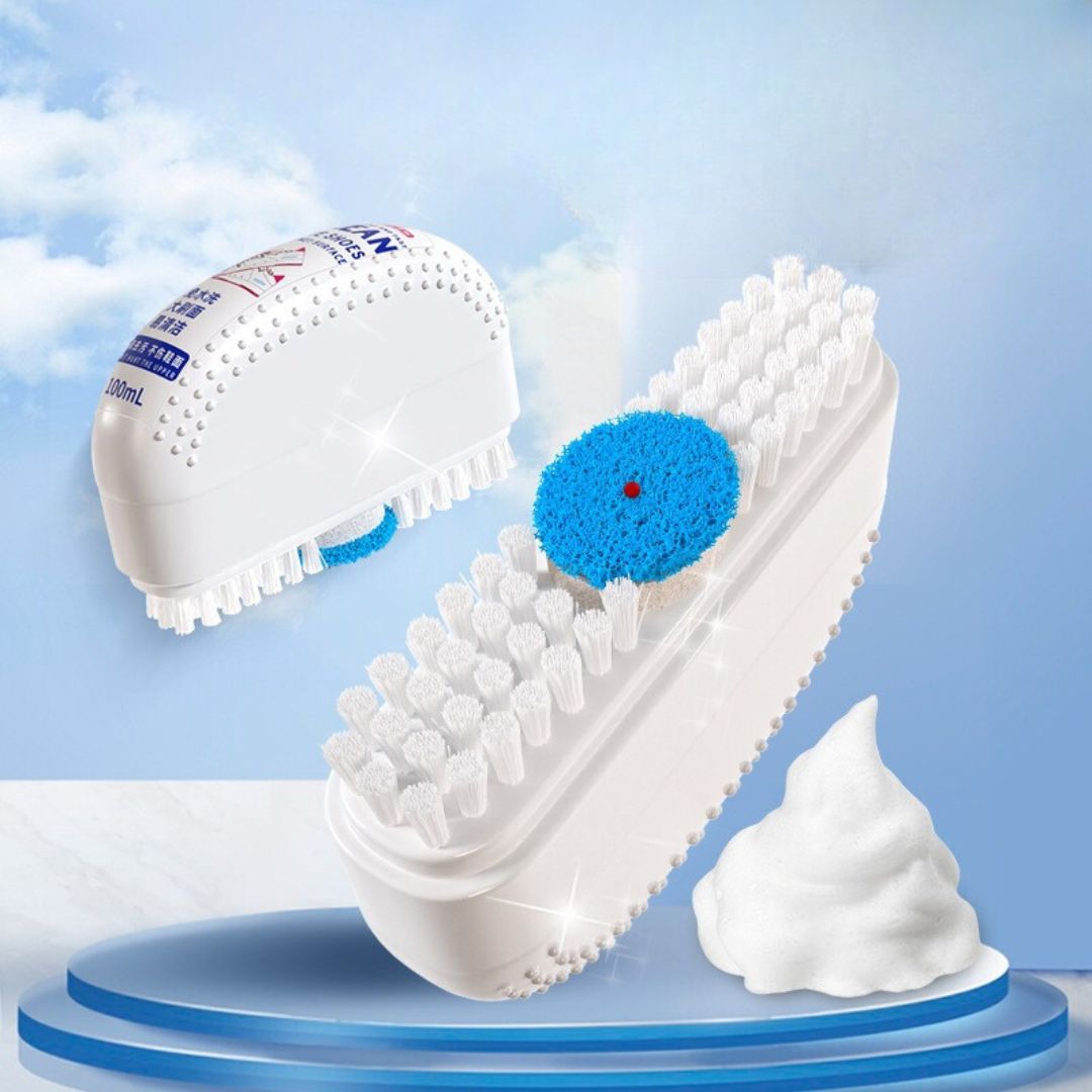 Dual Clean Shoe Brush