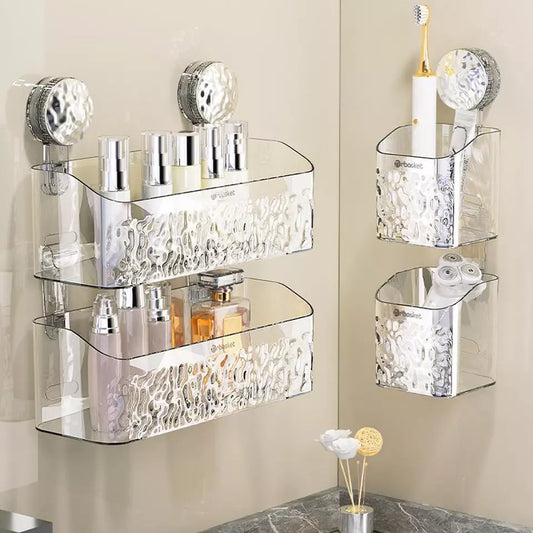 Adhesive Bathroom Storage Shelf