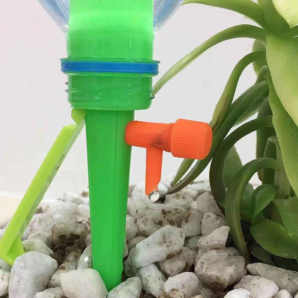 Self-Watering Plant Spike - Includes Bottle Adapter for Convenient Watering