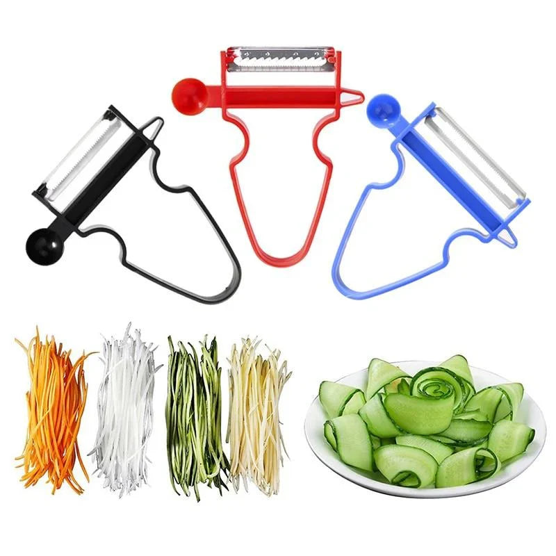 3-in-1 Vegetable Peeler Set – Multifunctional Kitchen Tool