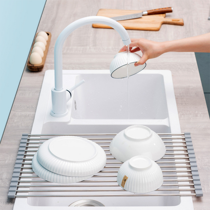 Foldable Over-The-Sink Drying Rack
