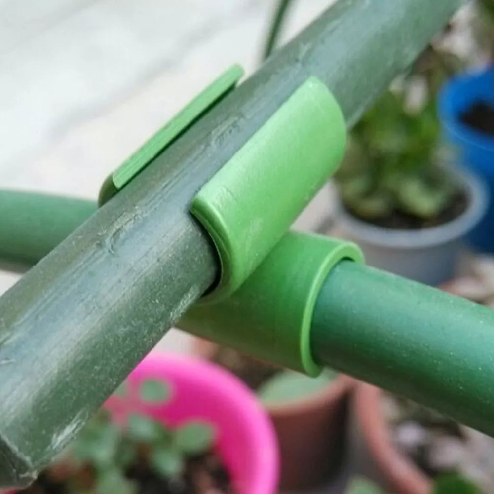 Garden Plant Support Clip – Practical Holder for Fences, Poles, and Netting