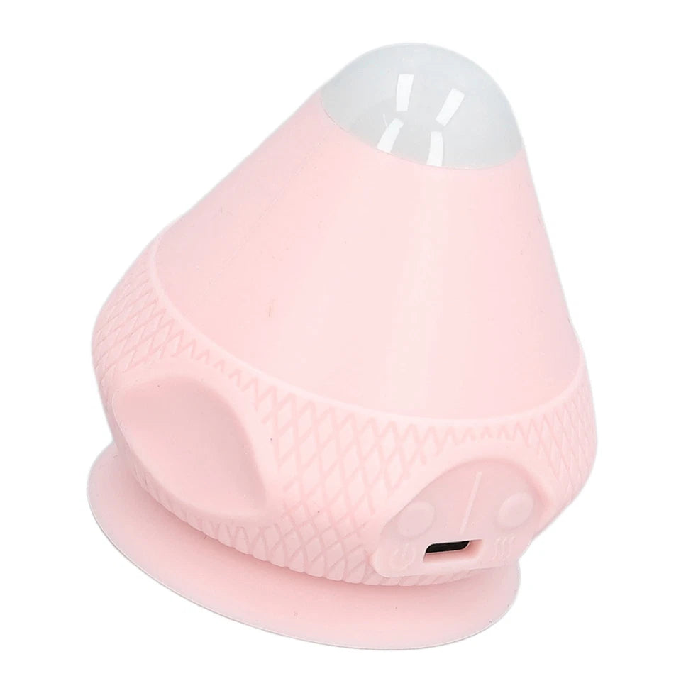 Trigger point self-massage ball with suction cup