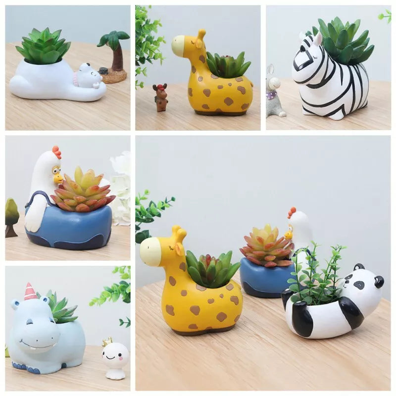Animal-Shaped Planters – Unique Animal Designs for Succulents and Cactus Display
