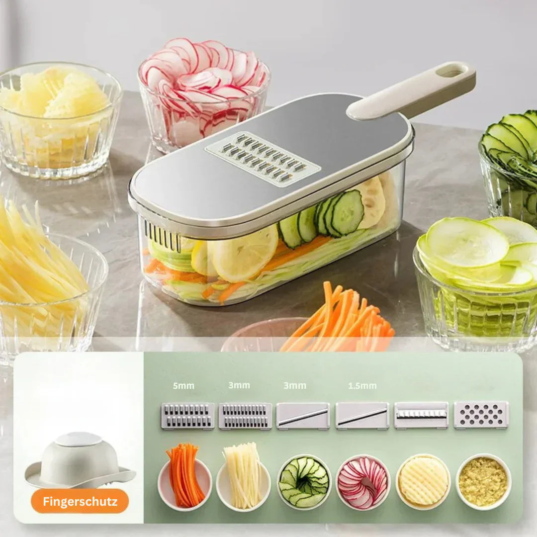 Multi-Function 6-in-1 Vegetable Slicer