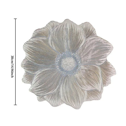 Creative Floral Table Set – Waterproof and Oil-Resistant