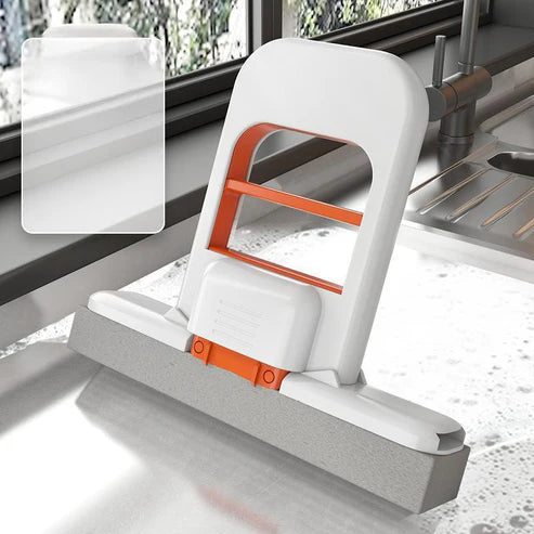 Hands-Free Mini Sponge Mop – Ultra-Absorbent All-Purpose Cleaning Mop for Kitchen, Bathroom & Car