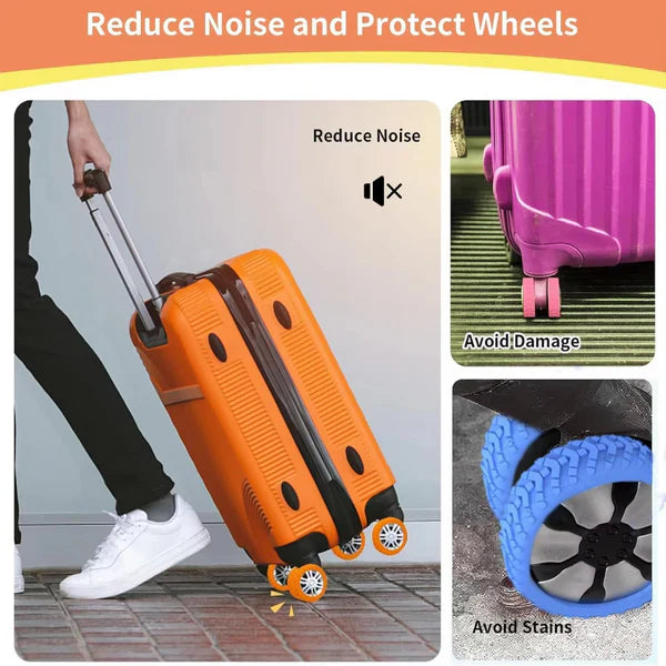 Wheel Guard for Suitcases