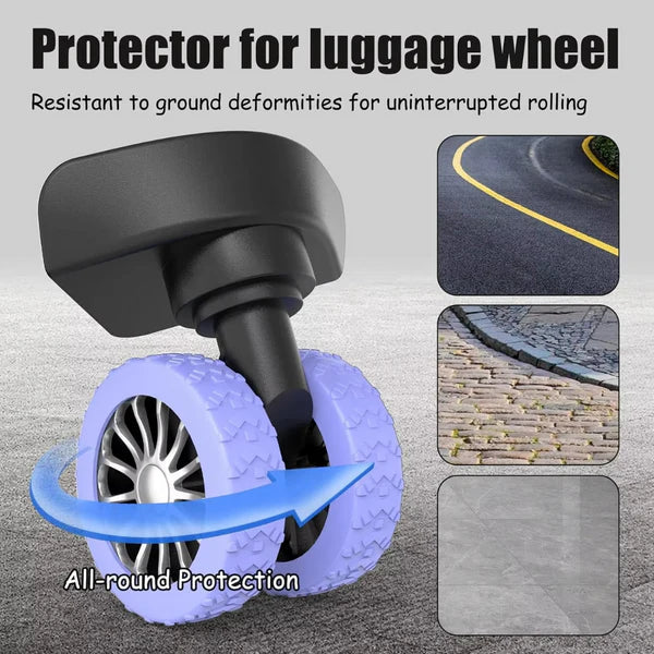 Wheel Guard for Suitcases