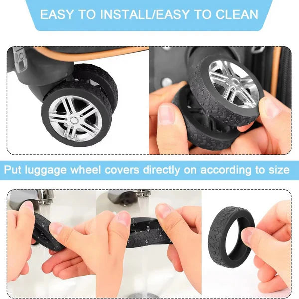 Wheel Guard for Suitcases