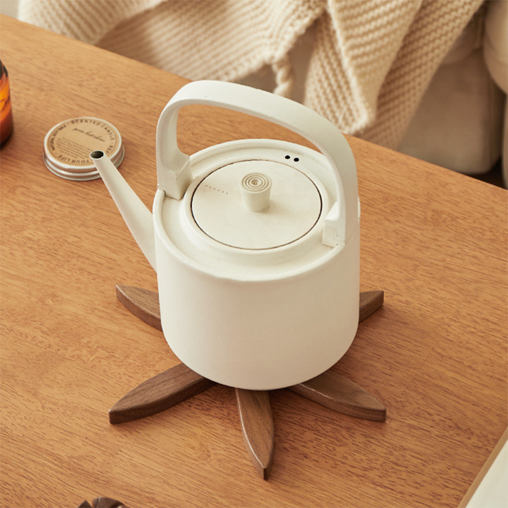 Wooden Tree-Inspired Coaster Set